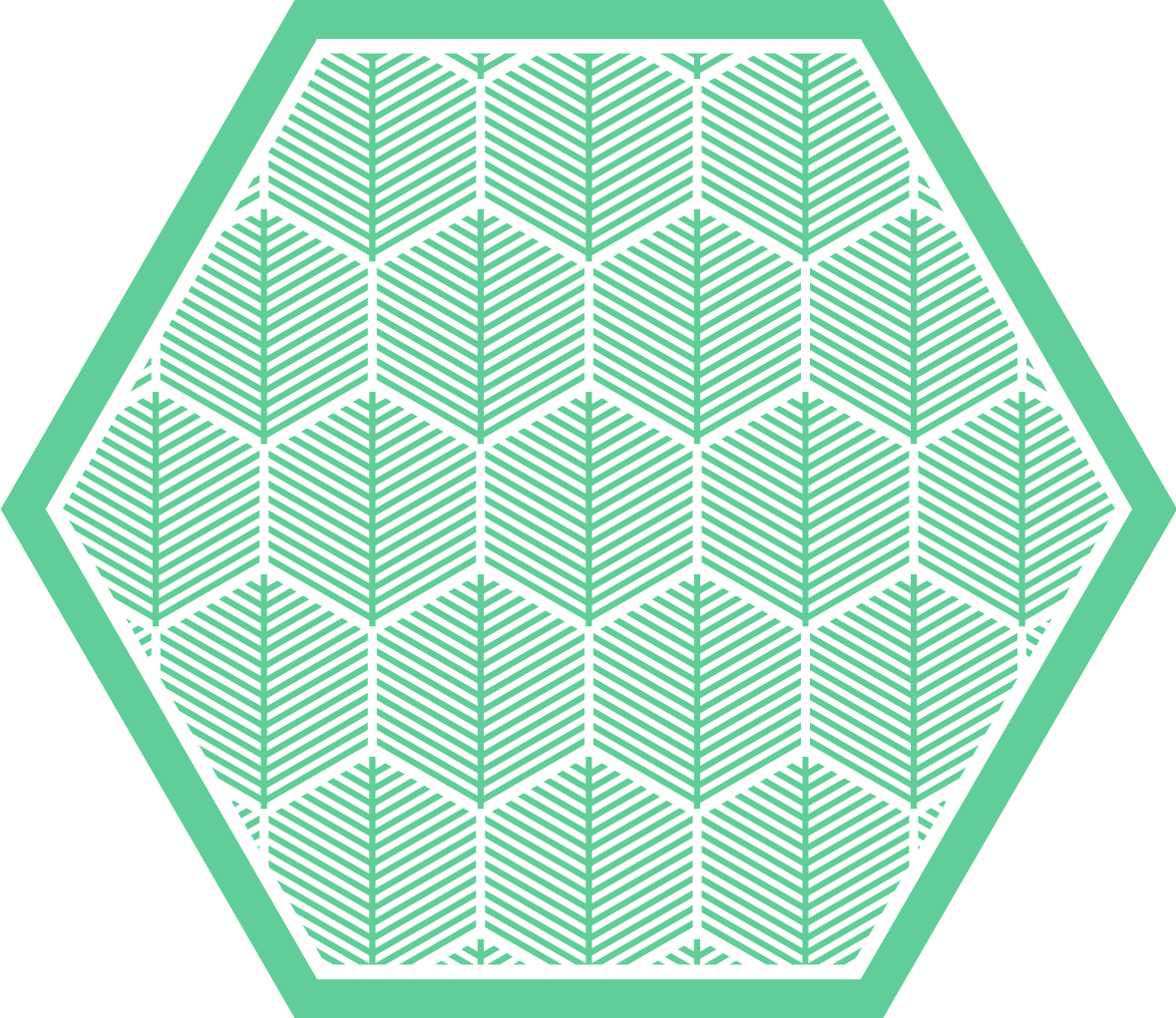 Vinylový koberec s květinami a rostlinami geometrie rostlin - TenStickers