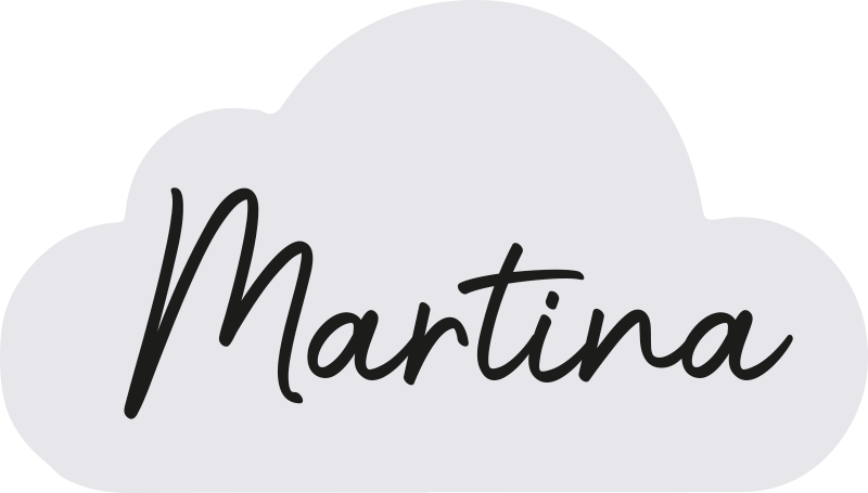 šedý mrak s názvem přizpůsobená vinylový koberec - TenStickers