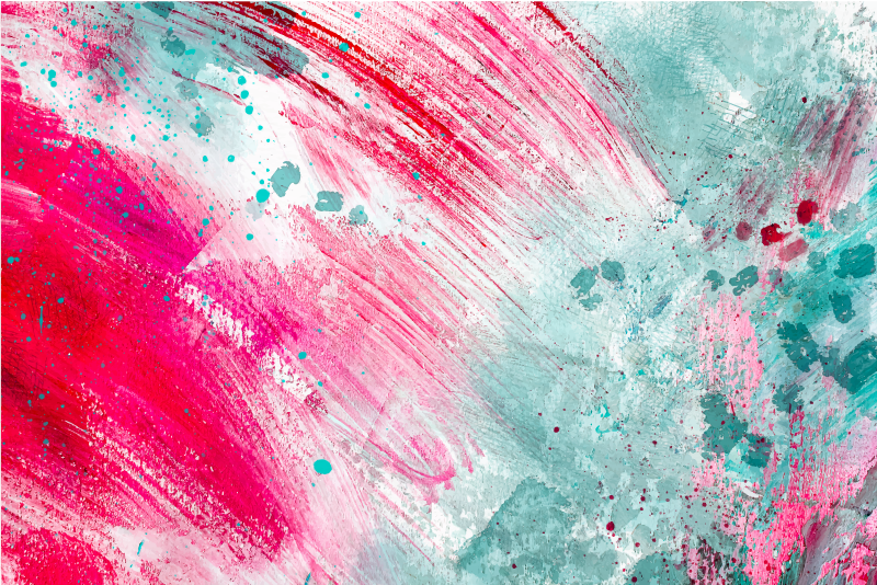 Barevný umělecký vzor mozaikový vinylový koberec - TenStickers