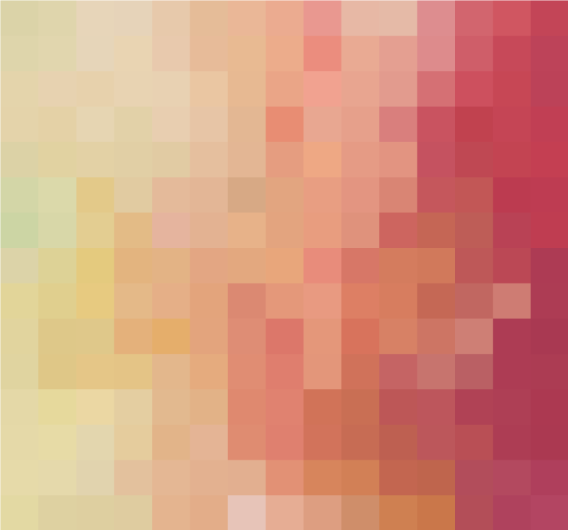 Vícebarevný čtvercový mozaikový vinylový koberec - TenStickers