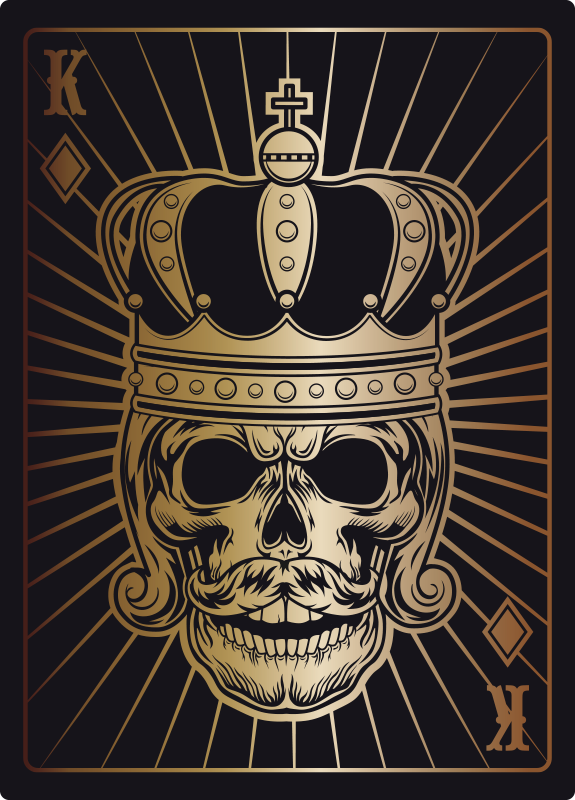 King of diamonds teen vinylový koberec - TenStickers