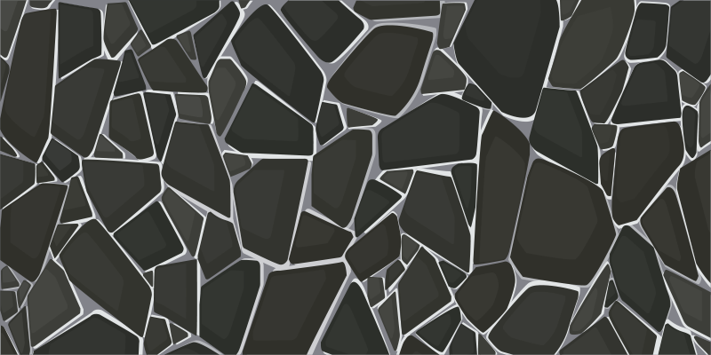 Elegantní oblázkový vzor Vinylový koberec s efektem kamene - TenStickers