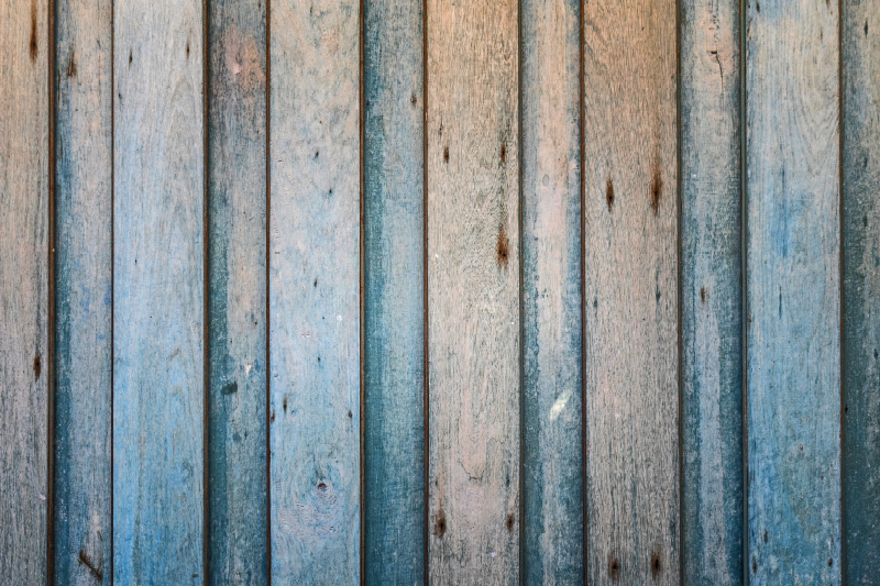 Zvětralé prkna vinylový koberec s efektem dřeva - TenStickers