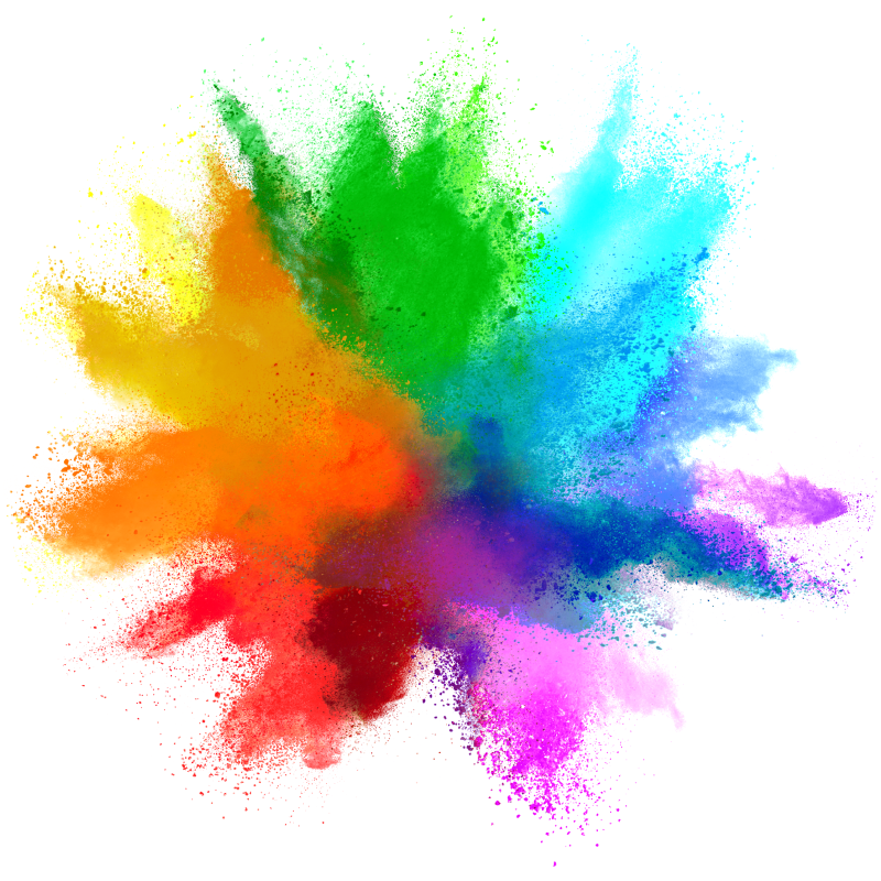 Barevný výbuch moderní vinylový koberec - TenStickers