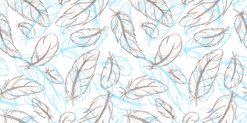 Listy inspirované přírodou Vinylový koberec ve vstupní hale - TenStickers