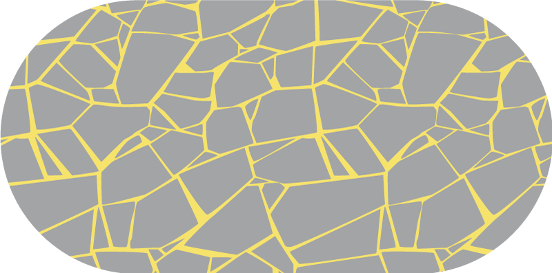 Popraskaná šedá struktura Koupelnový vinylový koberec - TenStickers