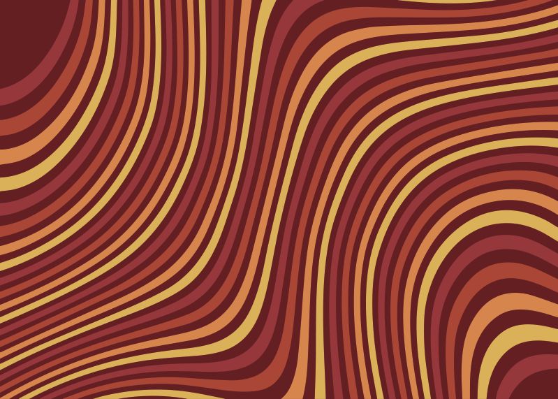 70. Léta popový duhový vlněný koberec - TenStickers