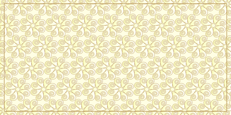 Spirálovitý nebeský motiv Vinylový koberec s hvězdami - TenStickers