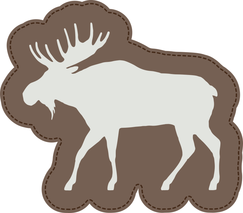 Chůze silueta los etnický koberec - TenStickers
