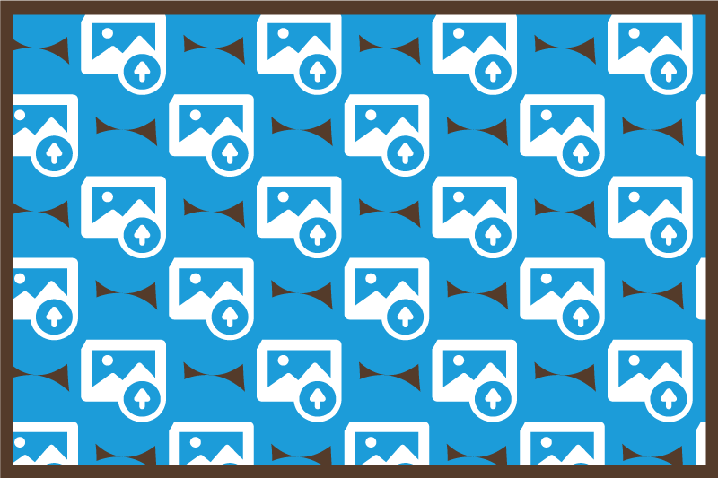 Přizpůsobený koberec na obličej, přizpůsobená vinylový koberec - TenStickers