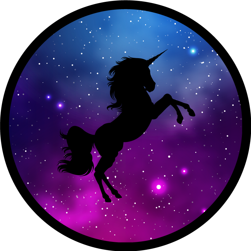 Dětský vinylový koberec unicorn - TenStickers