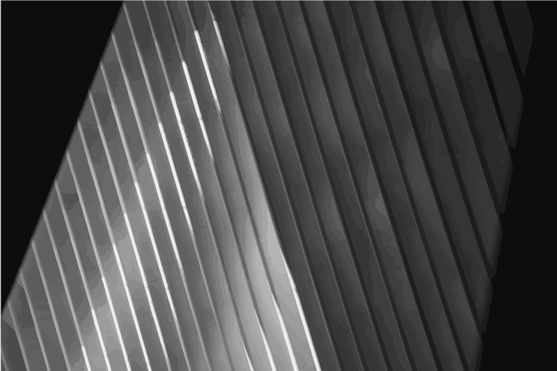 Hladký pruhovaný povrch vinylový koberec s efektem dřeva - TenStickers