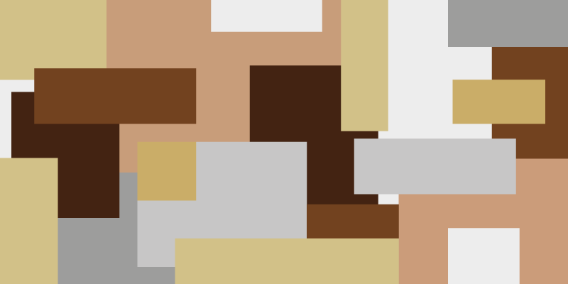 Abstraktní geometrické motivy Moderní vinylový koberec - TenStickers