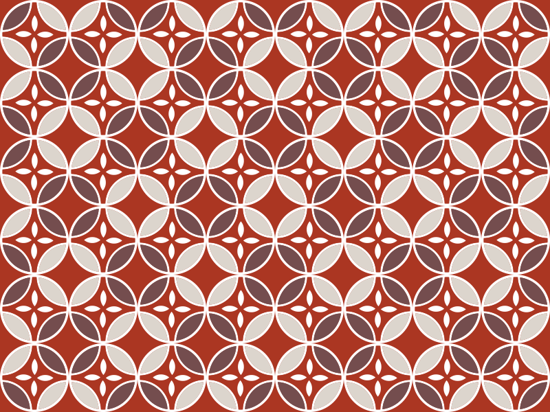 Mix uměleckých vzorů Mozaikový vinylový koberec - TenStickers