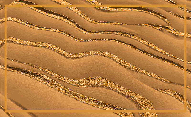 Vinylový koberec s efektem smetany a hnědého mramoru - TenStickers