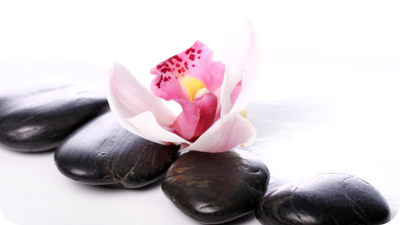 Elegantní květinový klid Přírodní vinylový koberec - TenStickers