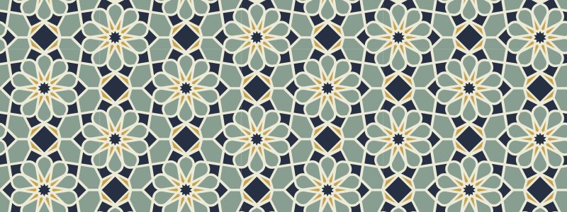 Mozaikový vinylový koberec s elegantním geometrickým vzorem - TenStickers