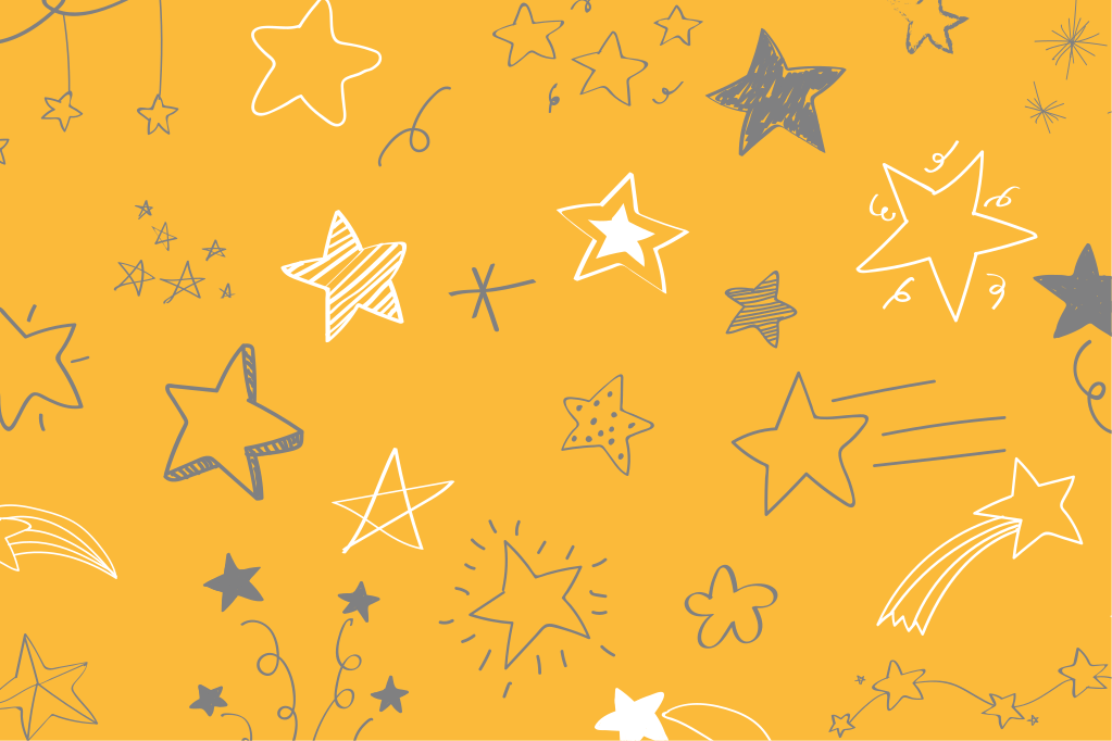 šedá padající hvězda v koupelně - TenStickers