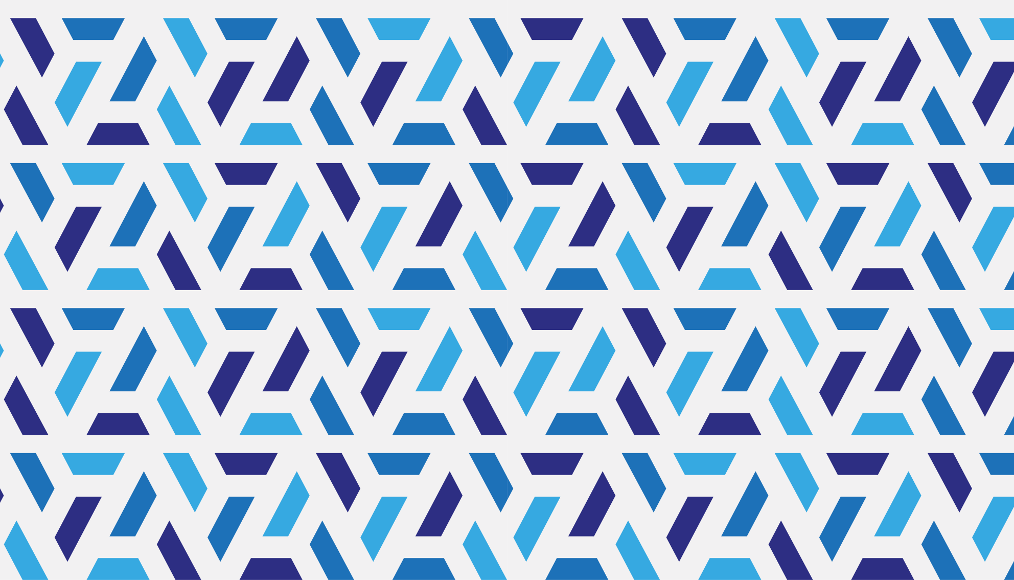 Modrý geometrický vzor dlaždice koberec - TenStickers