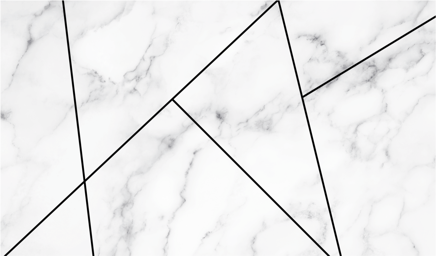 Bílá elegantní mramorová podlaha v koupelně - TenStickers