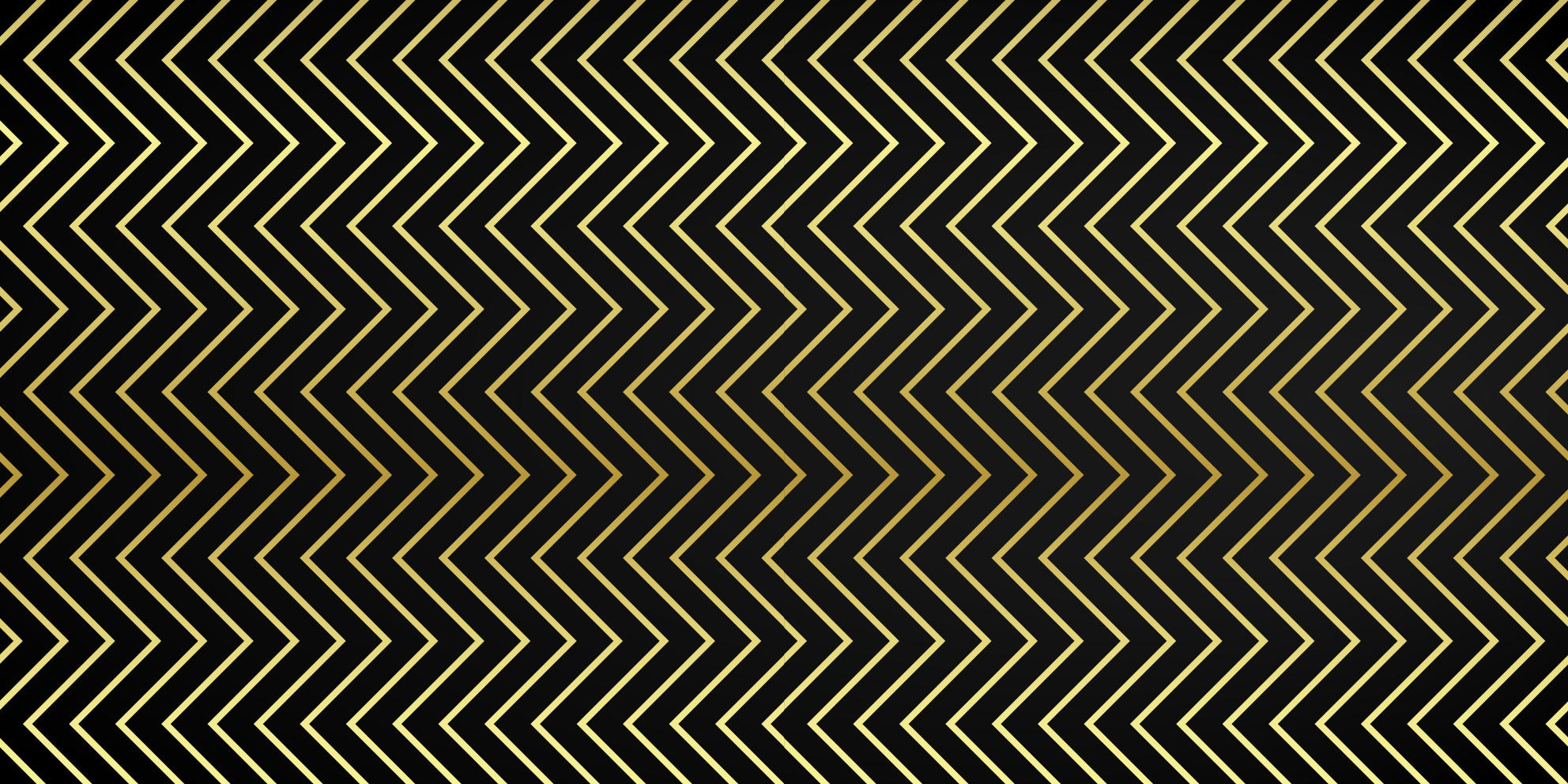 Krásný černý a žlutý geometrický vinylový koberec - TenStickers