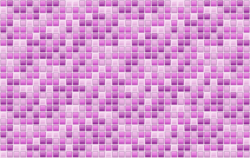 Fialové odstíny dlaždice kuchyňské podlahové dlaždice - TenStickers