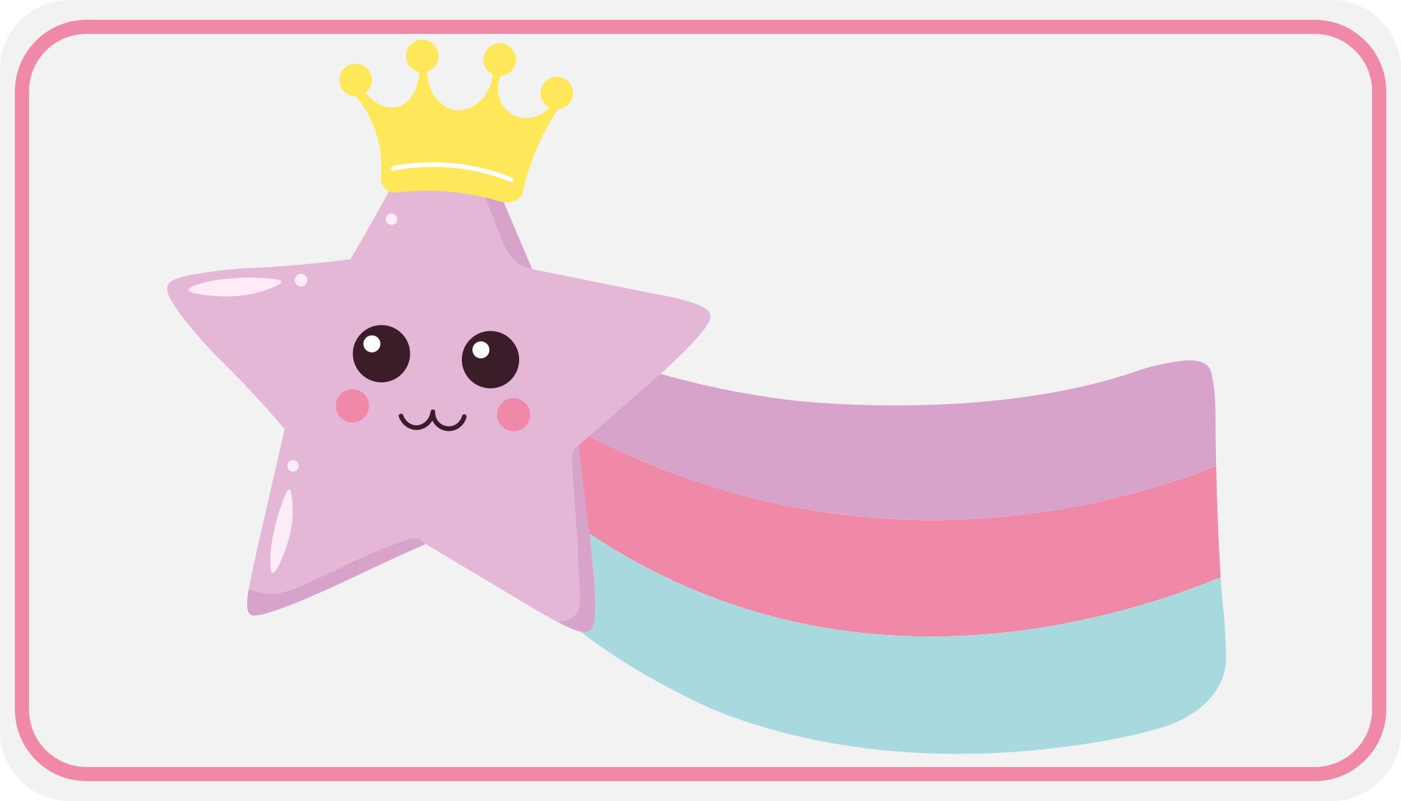 Přívěsek s hvězdnou korunou Vinylový koberec pro děti - TenStickers