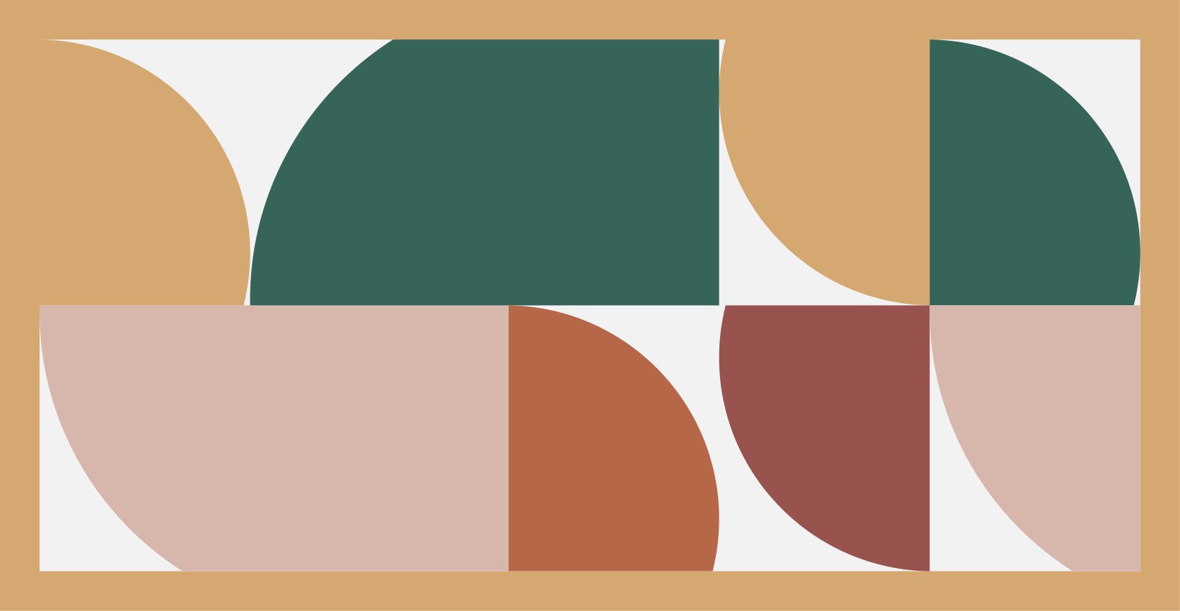 úhlové abstraktní segmenty Moderní vinylový koberec - TenStickers