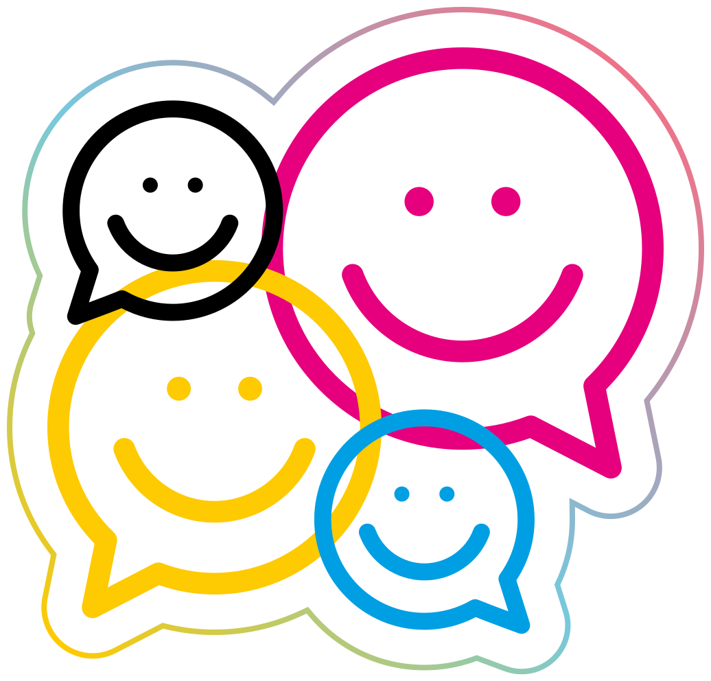 Kolekce smajlíků Vinylový koberec pro teenagery - TenStickers