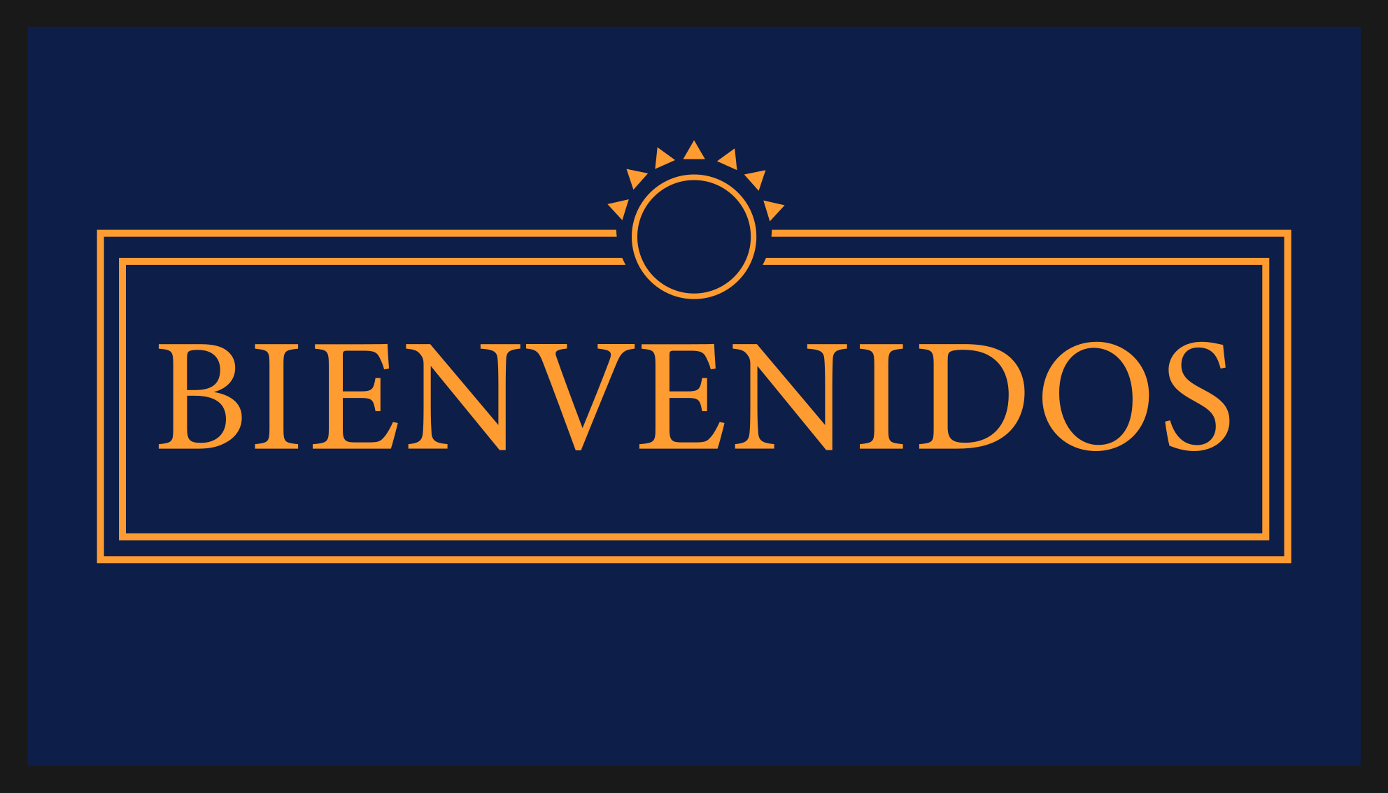 Pozdravná zpráva Moderní vinylový koberec - TenStickers