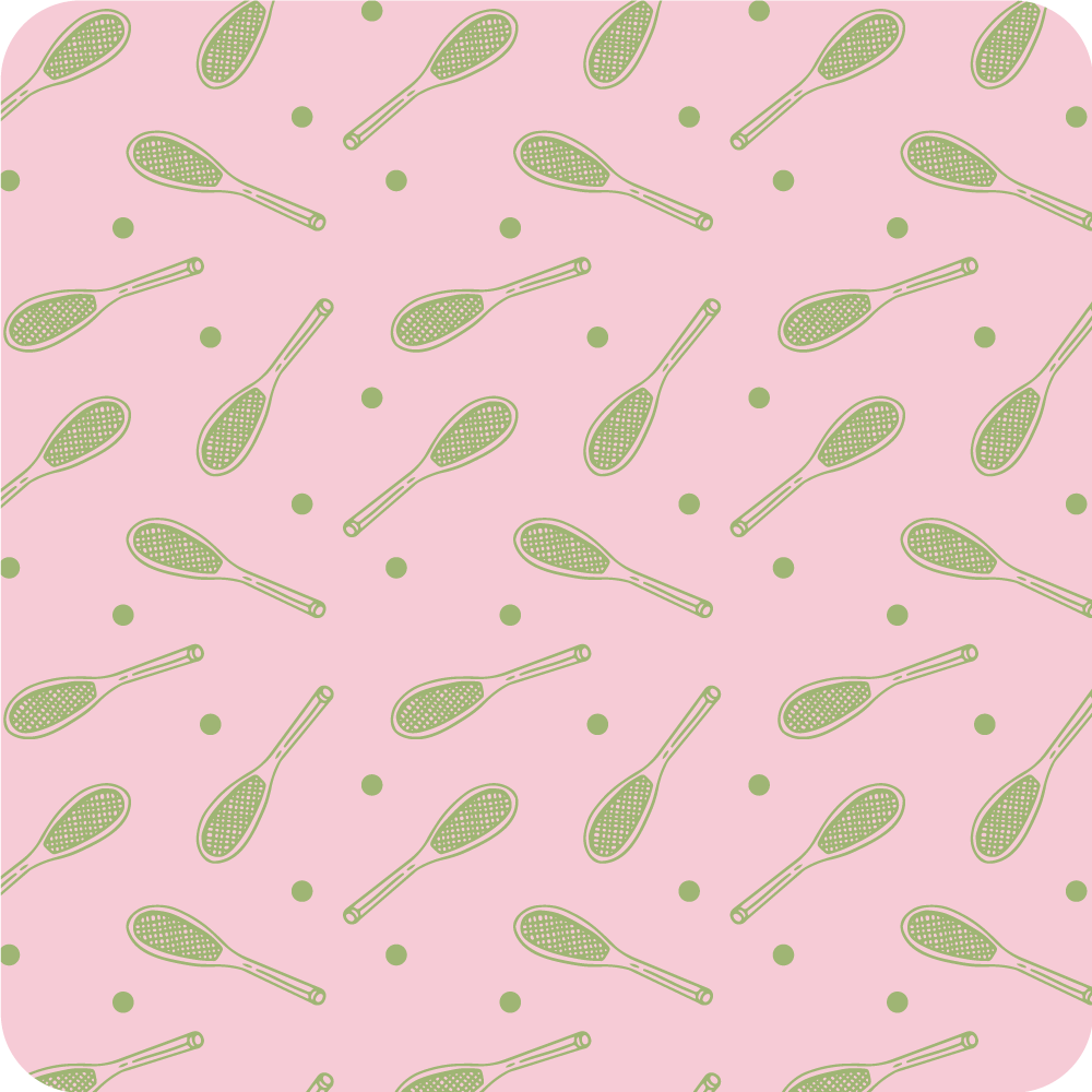 Raketový vzor Vinylová hrací podložka - TenStickers