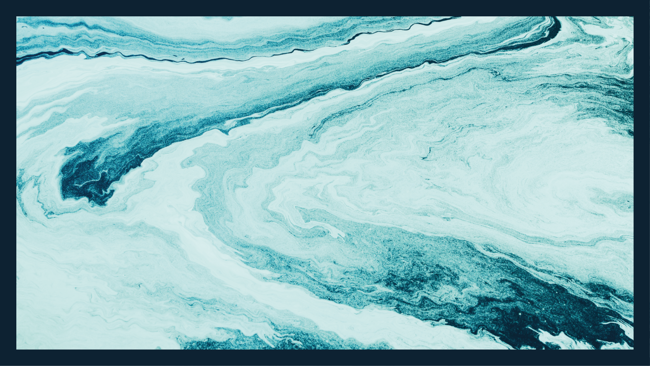 Vířící akvamarínový vzor Vinylový koberec obývací pokoj - TenStickers