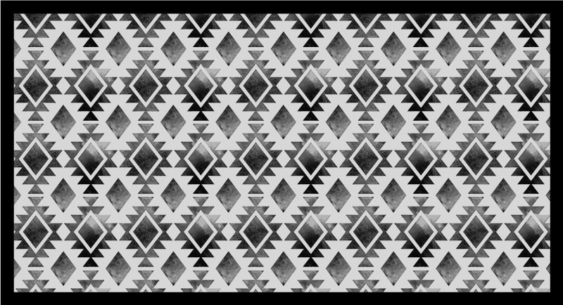 Styl geometrického vzoru Moderní vinylový koberec - TenStickers