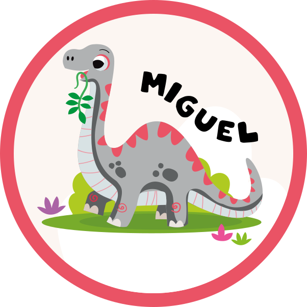 šedý dinosaurus Ostatní Vinylový koberec - TenStickers