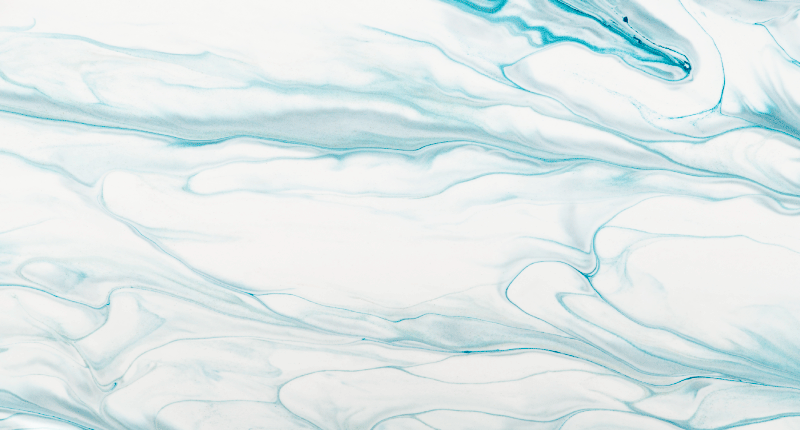Světle modrý a bílý mramorový koberec - TenStickers