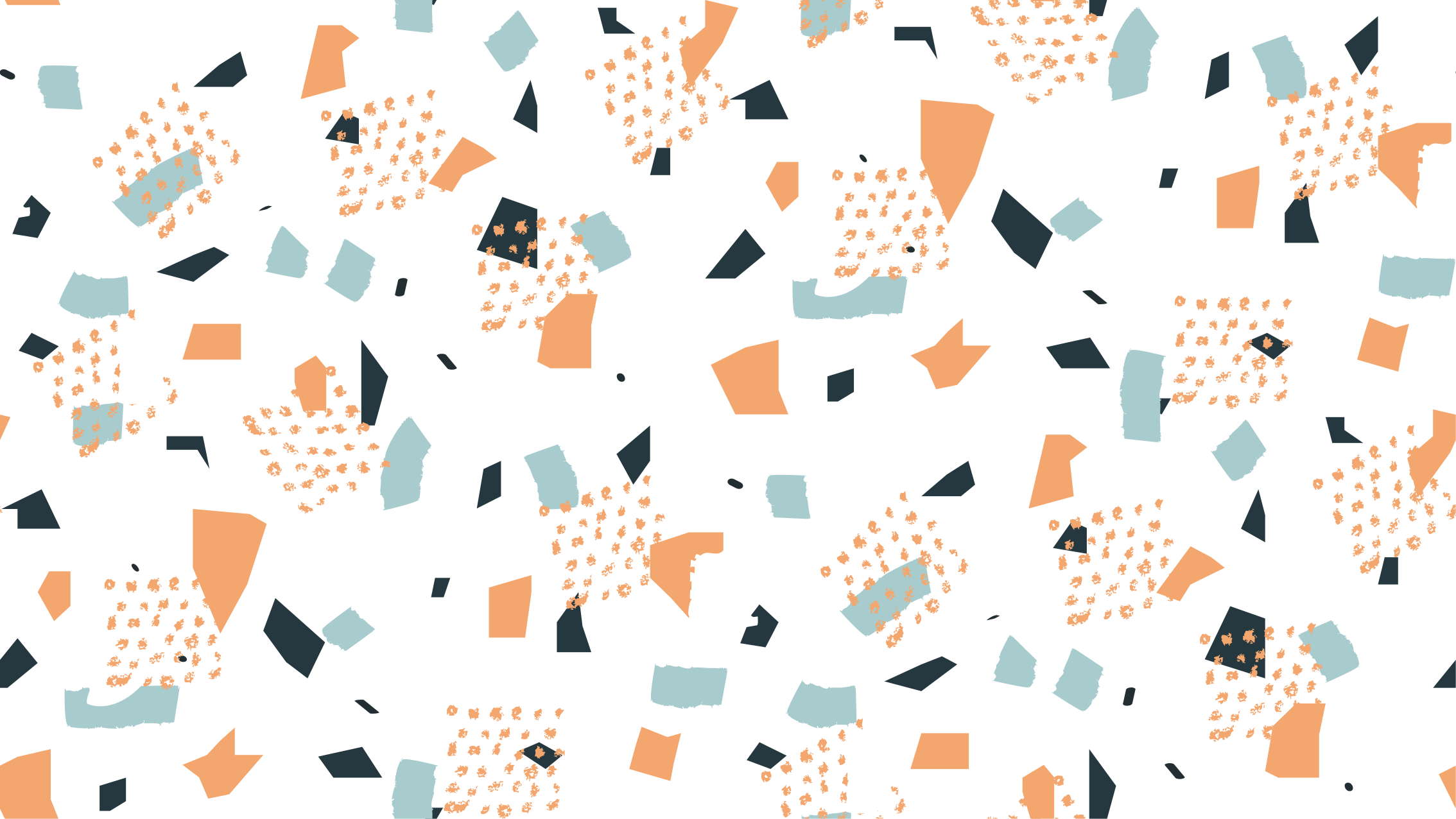 Koncept abstraktních tvarů Geometrický vinylový koberec - TenStickers