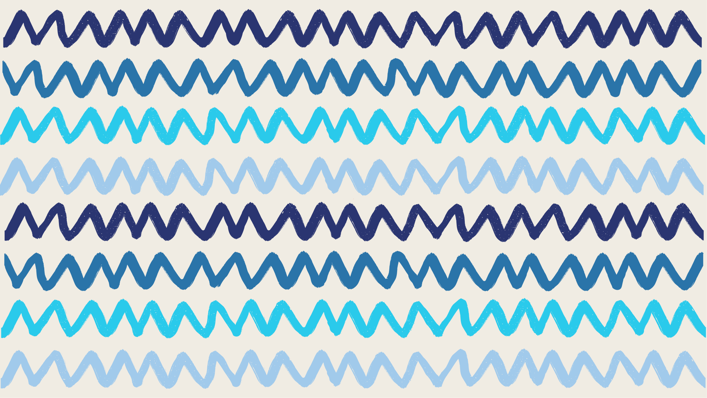 Vlnité pruhované vzory Koupelnový vinylový koberec - TenStickers