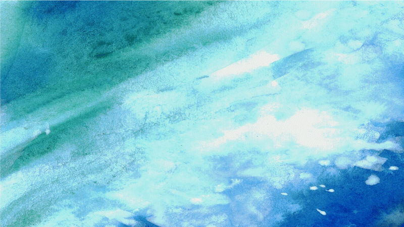 Akvamarínový abstraktní tok vinylový koberec - TenStickers