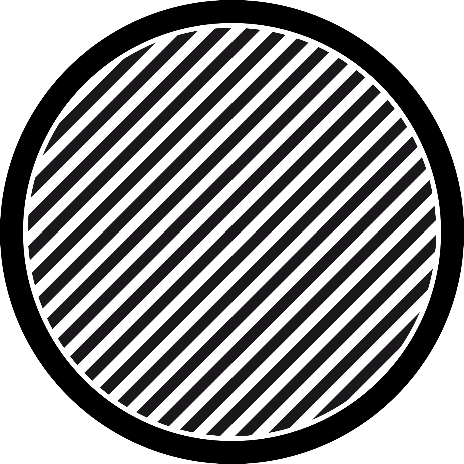 Pruhovaný vinylový koberec jednobarevné pruhy - TenStickers