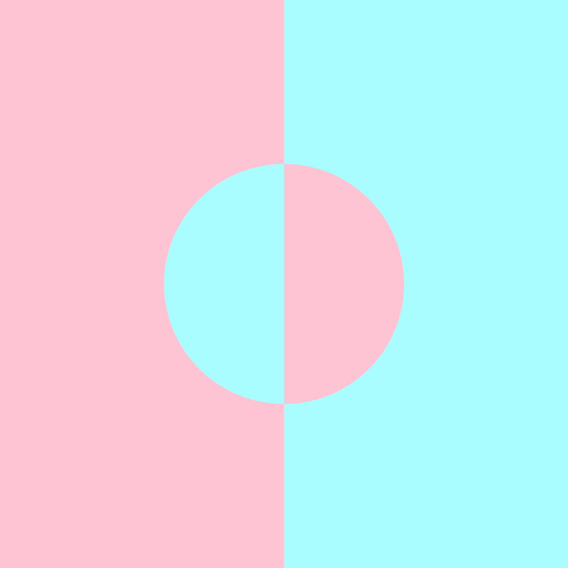 Geometrický kulatý barevný čtvercový vinylový koberec - TenStickers