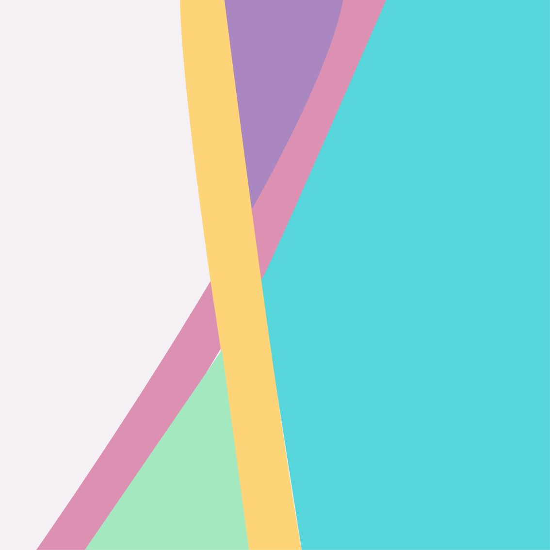 Moderní vinylový koberec barevné abstraktní vrstvy - TenStickers