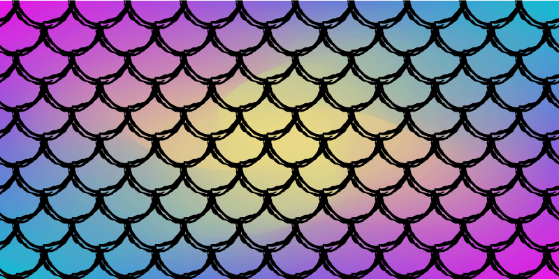 Barevný vzor váhy Ostatní Vinylový koberec - TenStickers