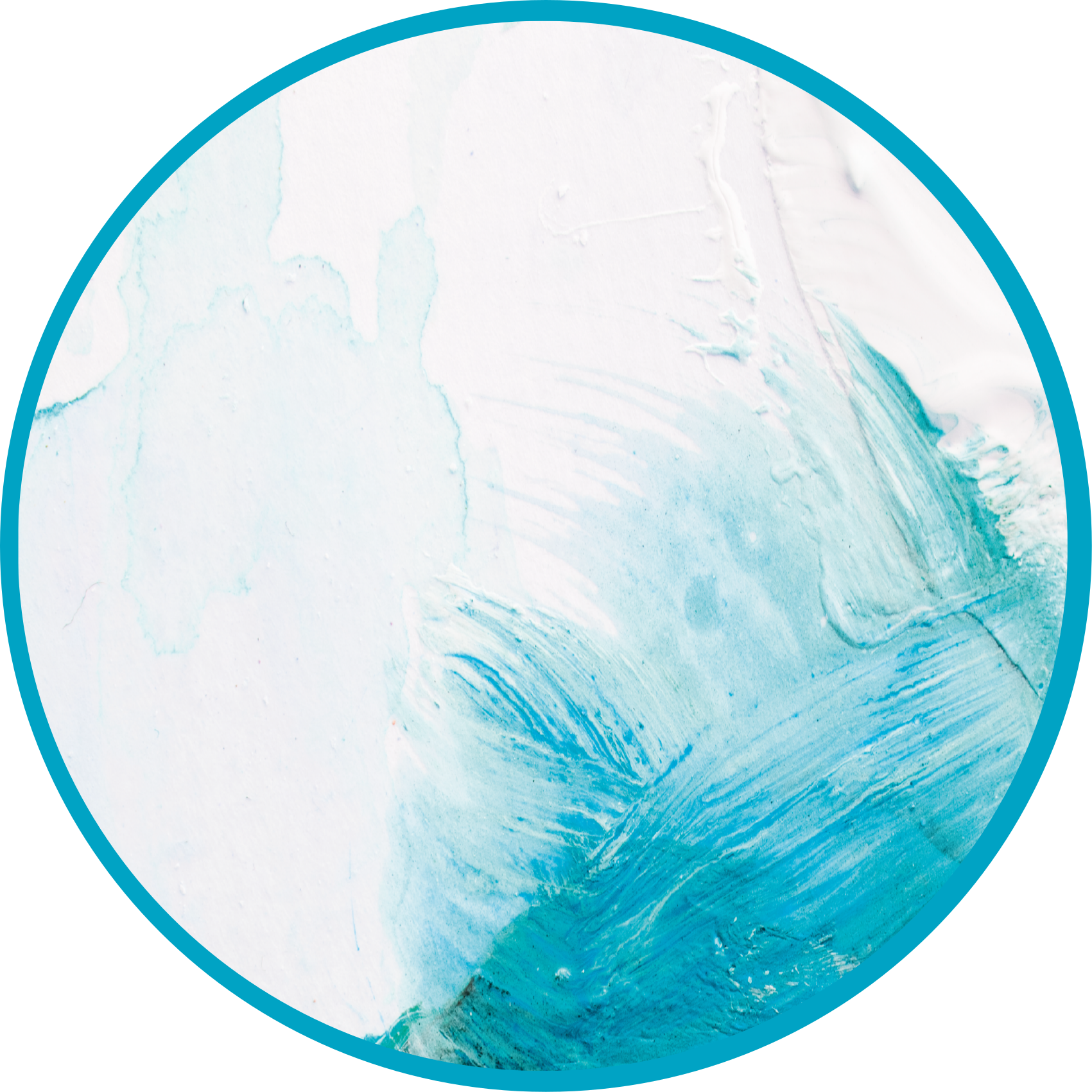 Odstíny oceánské vody Přírodní vinylový koberec - TenStickers