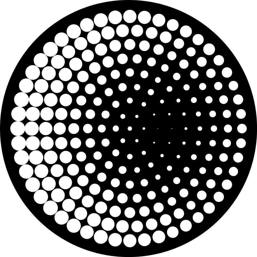 Tečkovaný vzor Geometrický vinylový koberec - TenStickers