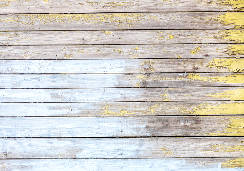 Poškozený povrch prkna vinylový koberec s efektem dřeva - TenStickers