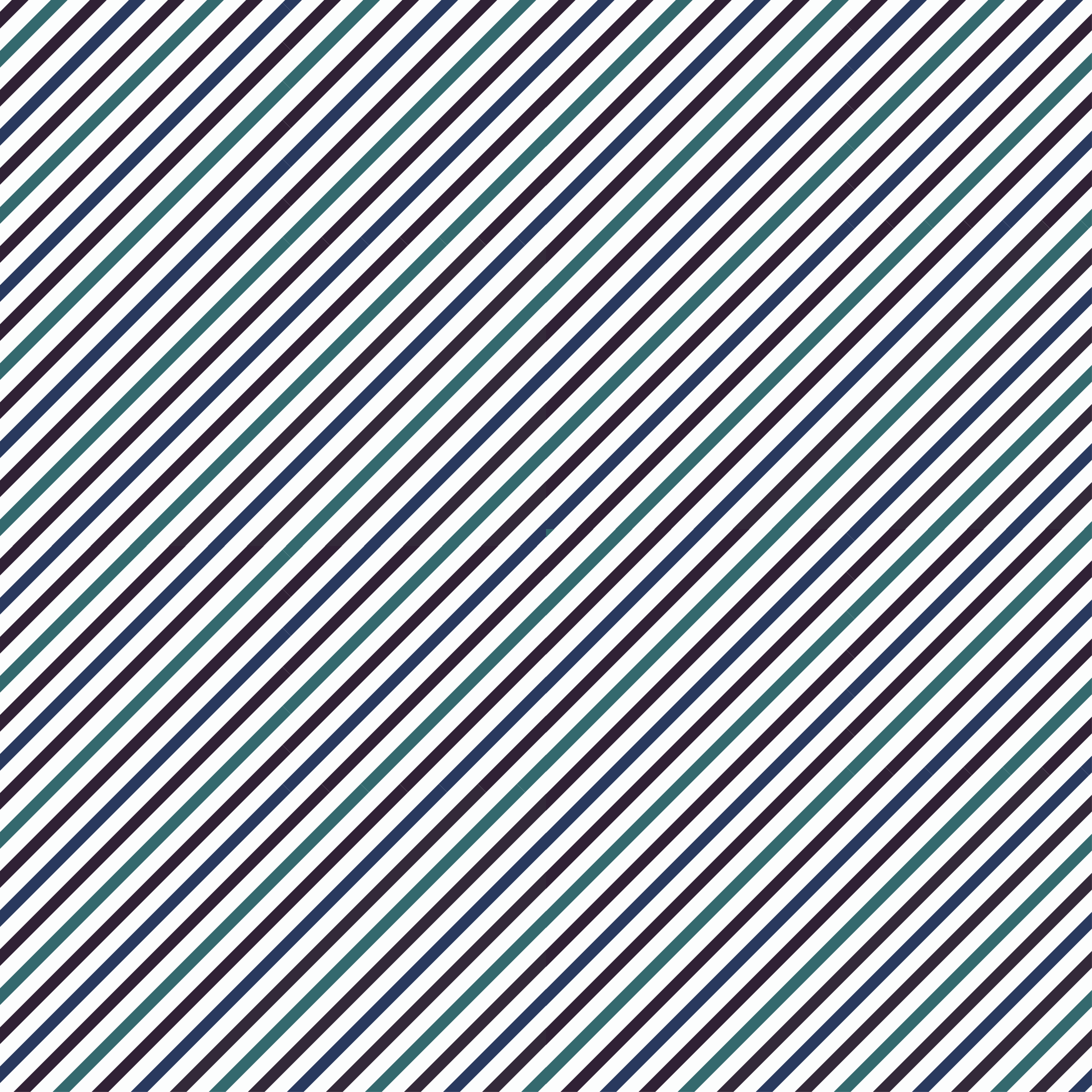 čtvercový vinylový koberec s modrými diagonálními pruhy - TenStickers