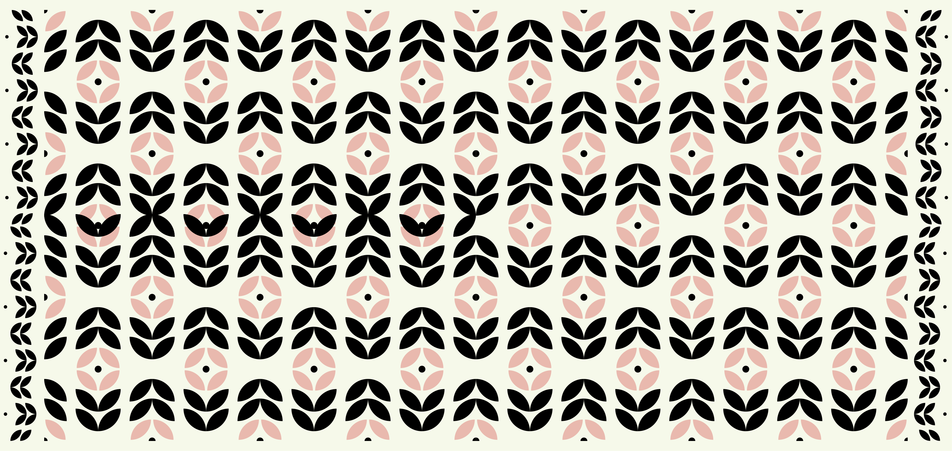 Květinový geometrický motiv Moderní vinylový koberec - TenStickers