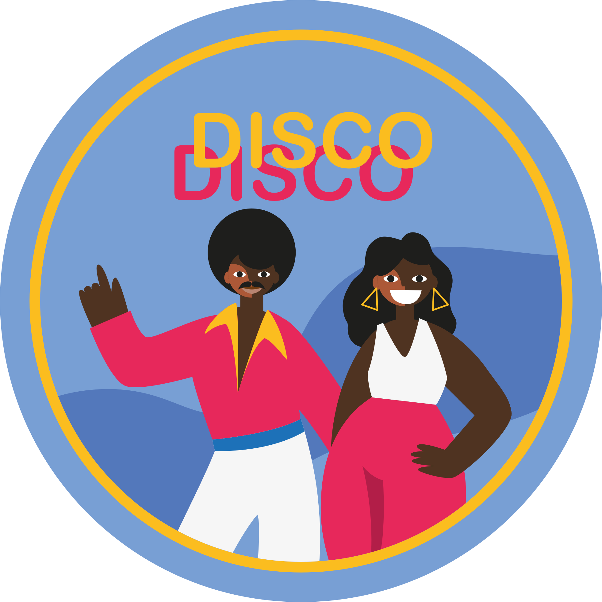 Taneční 80s disco man vinobraní koberec - TenStickers