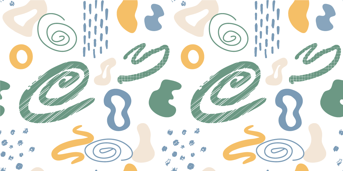 Abstraktní vírové vzory Minimalistický vinylový koberec - TenStickers