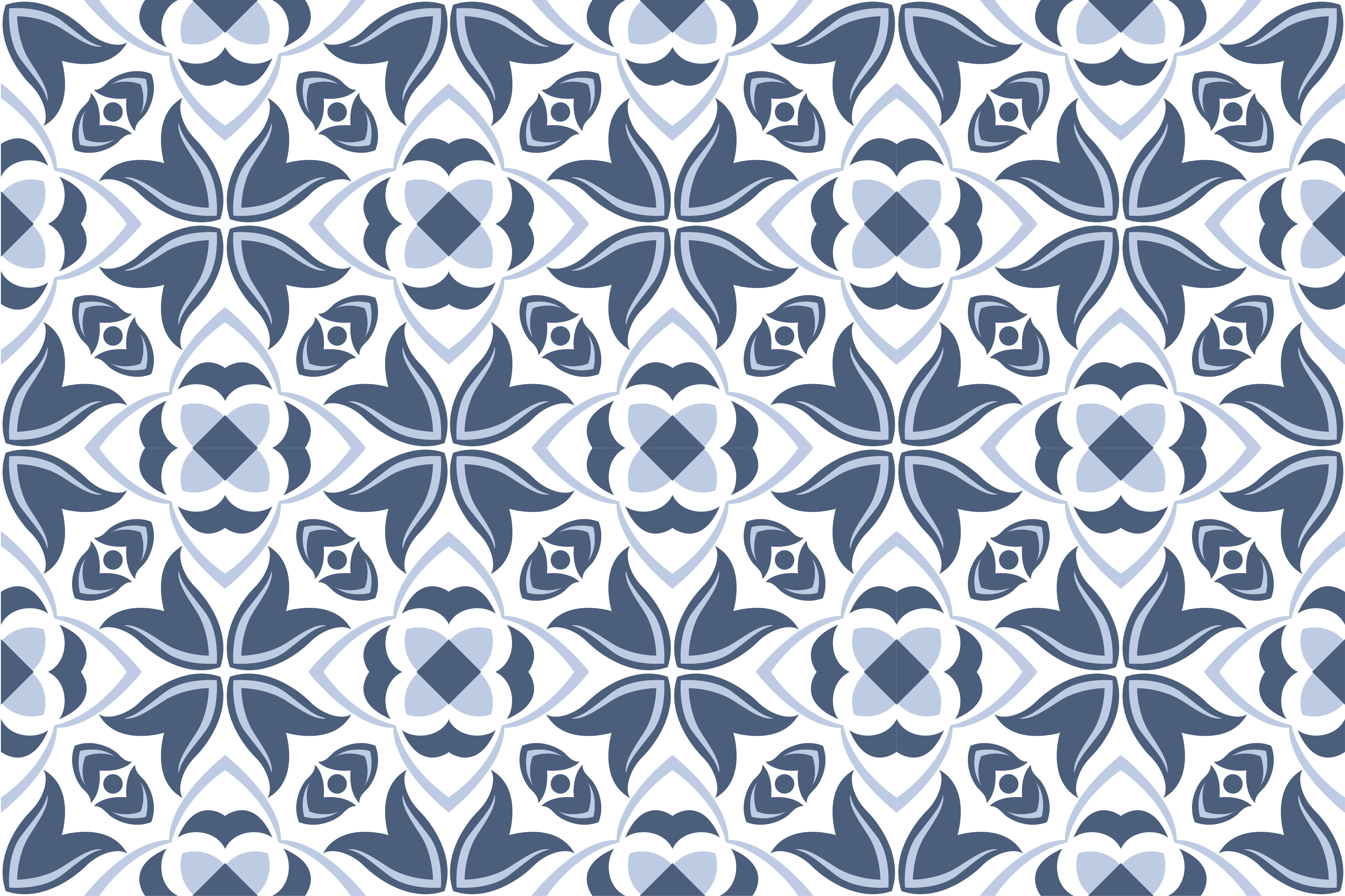 Stylový šedý vzor Mozaikový vinylový koberec - TenStickers